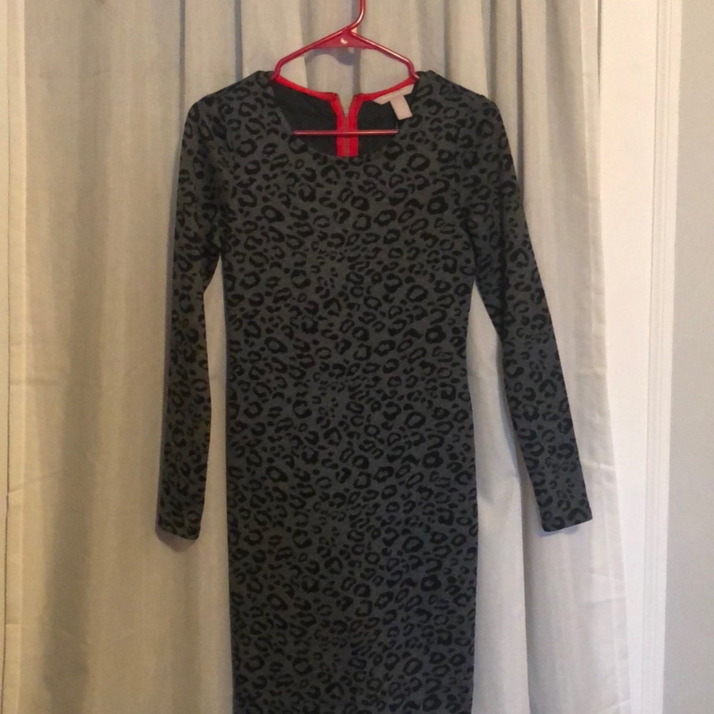 Long sleeve Banana Republic dress.